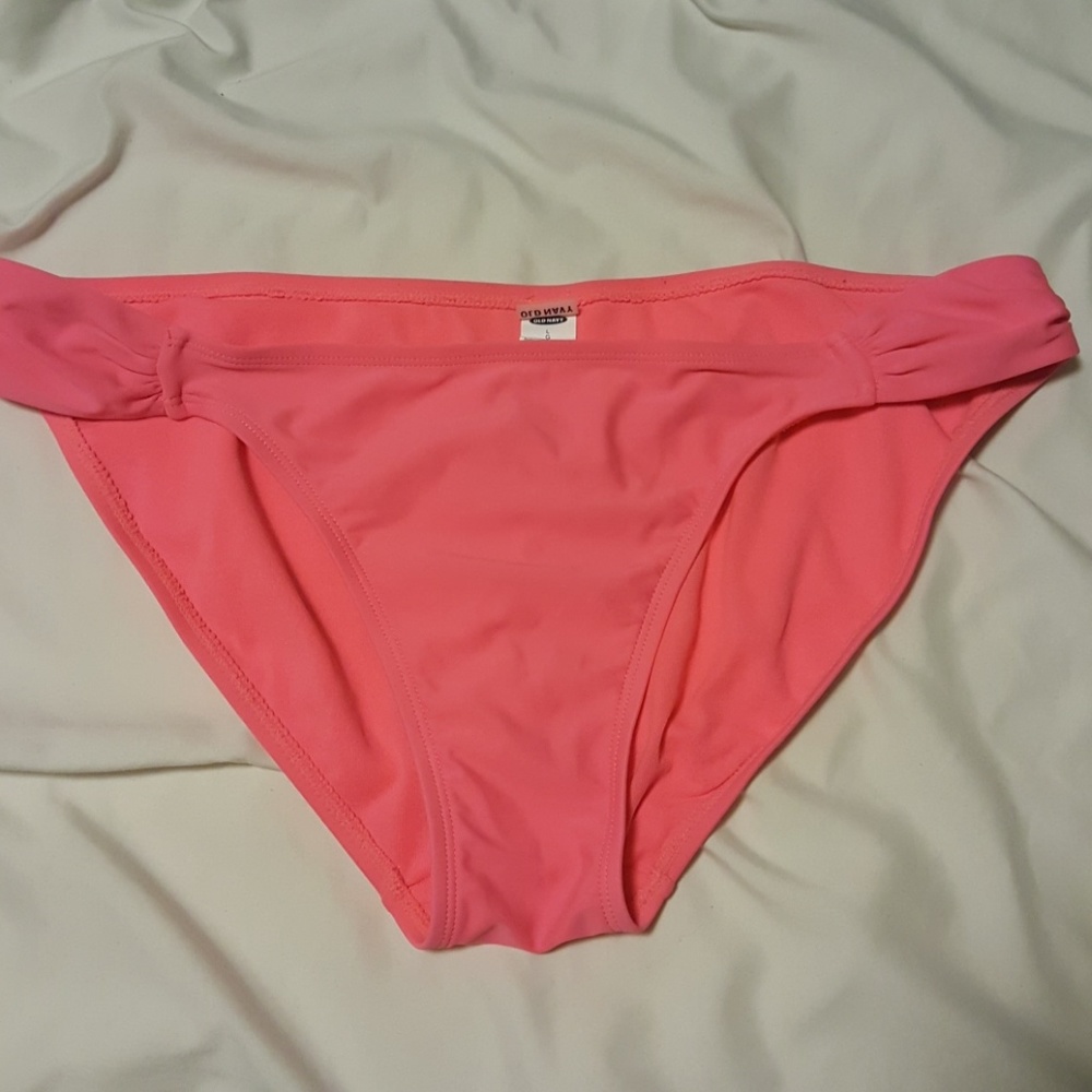 Pink bikini bottoms